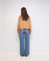 VESTE FEMME BOMBER CAMEL CAMEL