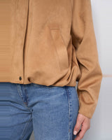 VESTE FEMME BOMBER CAMEL CAMEL