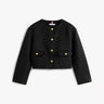 VESTE FEMME DF WOOL BLEND NOIR NOIR