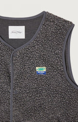VESTE HOMME COURTE DROIT SM BOUTON ANTHRACITE ANTHRACITE