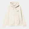 VESTE HOMME HOODED AMERICAN SCRIPT CREME CREME
