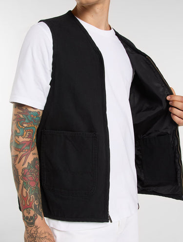 VESTE HOMME CANVAS SUMMER NOIR NOIR