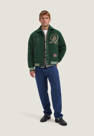 VESTE HOMME JACK VARSITY BOMBER VERT VERT