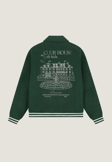 VESTE HOMME JACK VARSITY BOMBER VERT VERT