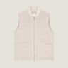 VESTE HOMME NILS TEDDY VEST SAND SAND