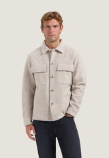 VESTE HOMME RILEY TEDDY SAND SAND