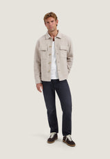 VESTE HOMME RILEY TEDDY SAND SAND