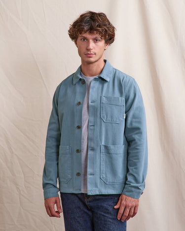 VESTE HOMME LORGE BLEU BLEU