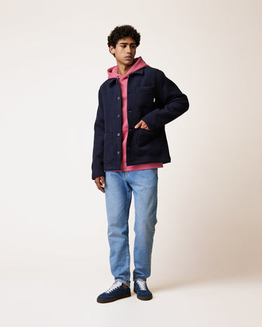 VESTE HOMME LORGE WOVEN MARINE MARINE