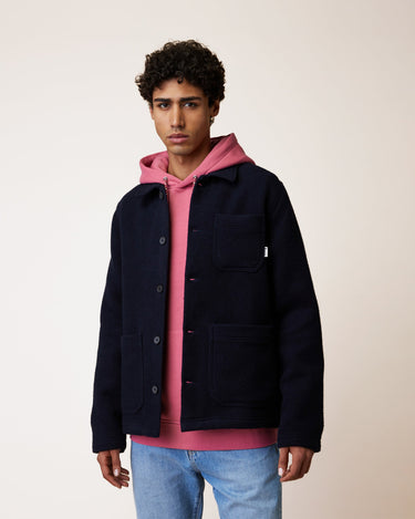 VESTE HOMME LORGE WOVEN MARINE MARINE