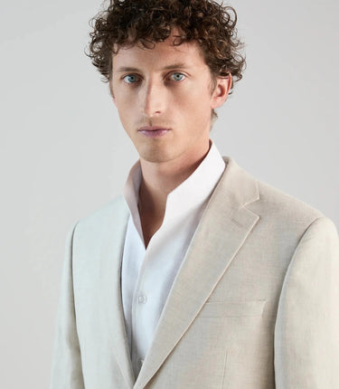 VESTE HOMME CELESTE BEIGE BEIGE