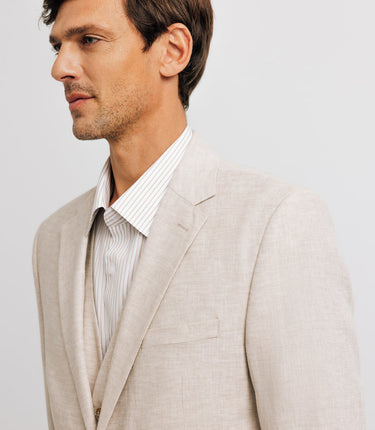 VESTE HOMME CELESTE BEIGE BEIGE