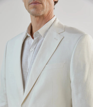 VESTE HOMME CELESTE ECRU ECRU