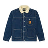 VESTE HOMME JEANS SHERPA DENIM DENIM