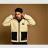 VESTE HOMME SHERPA ECRU ECRU