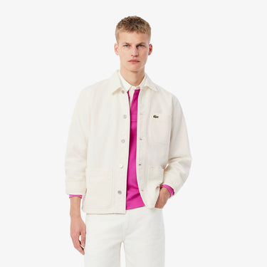 VESTE HOMME LACOSTE BLANC BLANC