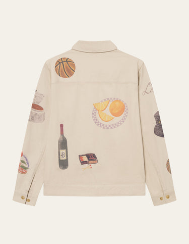 VESTE HOMME BEIGE BEIGE