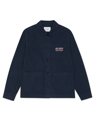VESTE HOMME HERRINGBONE ARTIST MARINE MARINE