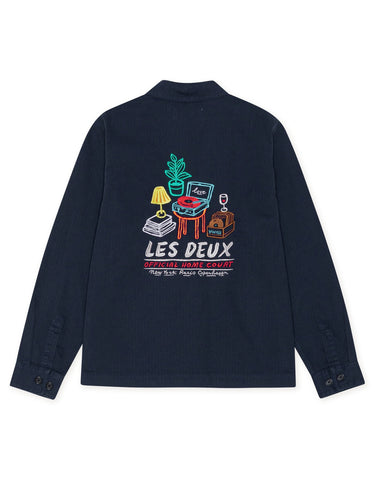VESTE HOMME HERRINGBONE ARTIST MARINE MARINE