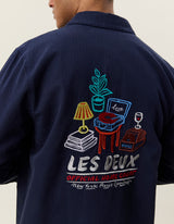 VESTE HOMME HERRINGBONE ARTIST MARINE MARINE