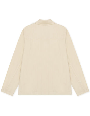 VESTE HOMME HERRINGBONE ECRU ECRU