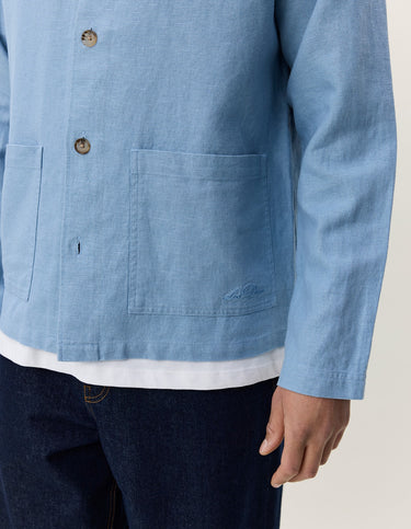 VESTE HOMME LINEN CIEL CIEL