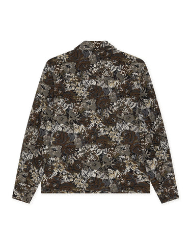 VESTE HOMME ROSE JACQUARD SABLE SABLE