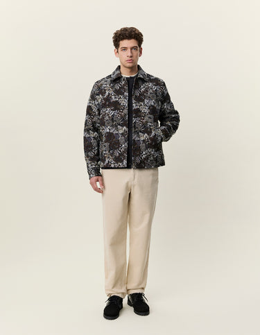 VESTE HOMME ROSE JACQUARD SABLE SABLE