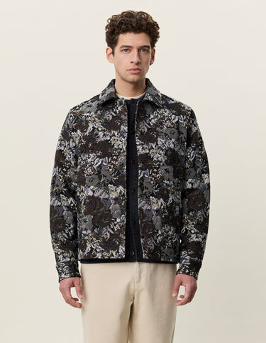 VESTE HOMME ROSE JACQUARD SABLE SABLE