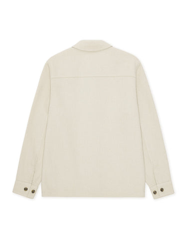 VESTE HOMME TWILL WOOL IVOIRE IVOIRE