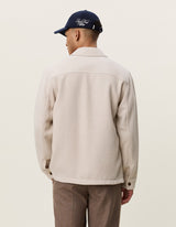 VESTE HOMME TWILL WOOL IVOIRE IVOIRE