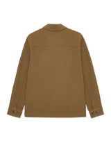 VESTE HOMME TWILL WOOL MARRON MARRON
