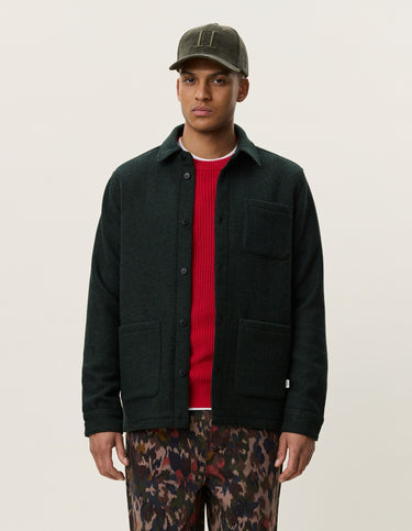 VESTE HOMME WOOL VERT VERT