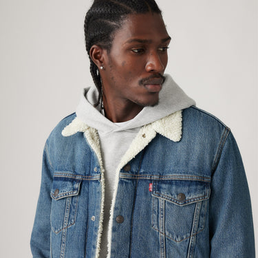 VESTE HOMME SHERPA DENIM DENIM