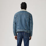 VESTE HOMME SHERPA DENIM DENIM