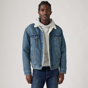 VESTE HOMME SHERPA DENIM DENIM