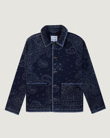 VESTE HOMME LEMONNIER BANDANA BANDANA INDIGO BANDANA INDIGO