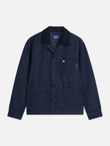 VESTE HOMME DENIM WORKWEAR MARINE MARINE