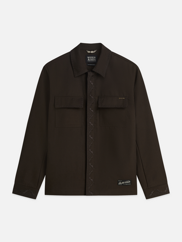 VESTE HOMME TAILORED WOOL MARRON MARRON