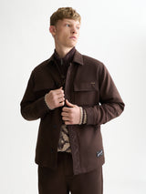 VESTE HOMME TAILORED WOOL MARRON MARRON