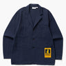 VESTE HOMME SEERSUCKER SERVER SUIT JACKET DARK NAVY DARK NAVY