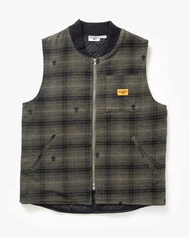 VESTE HOMME THISTLE PLAID KAKI KAKI