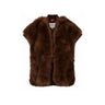 Gilet Oakwood Hera fausse fourrure cuivre – vue 1